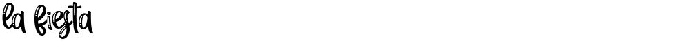 la fiesta