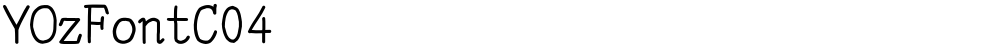 YOzFontC04