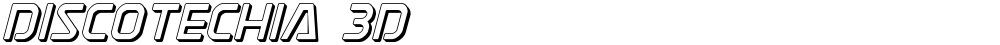 Discotechia 3D