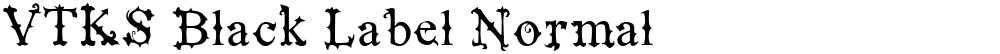 VTKS Black Label Normal