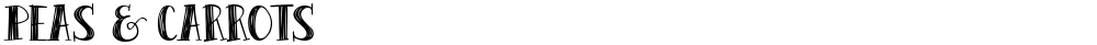 Peas & Carrots