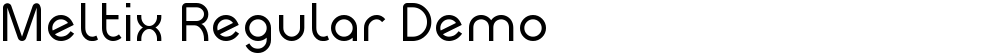 Meltix Regular Demo