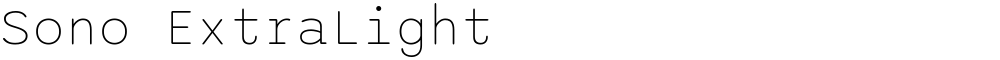 Sono ExtraLight