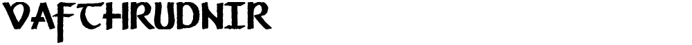 Vafthrudnir