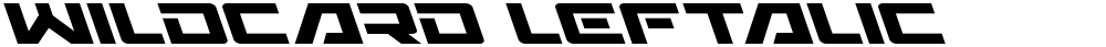 Wildcard Leftalic