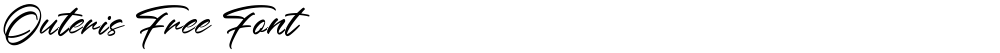 Outeris Free Font