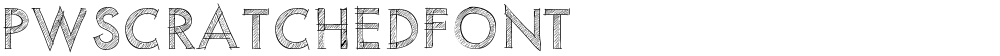 PWScratchedfont