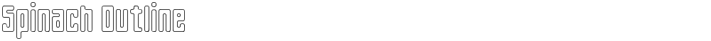 Spinach Outline