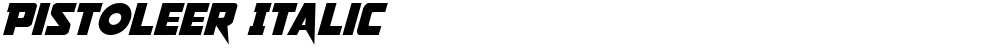 Pistoleer Italic