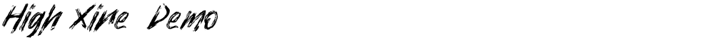 High Xire  Demo