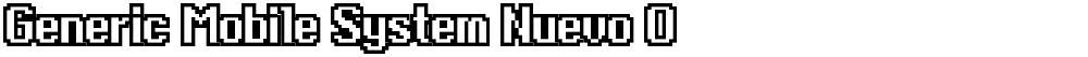 Generic Mobile System Nuevo O