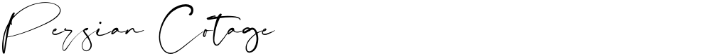 Persian Cotage