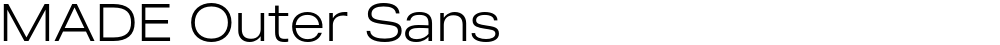 MADE Outer Sans