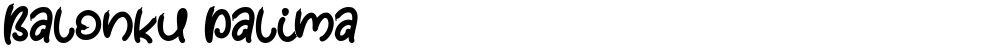 Balonku Dalima
