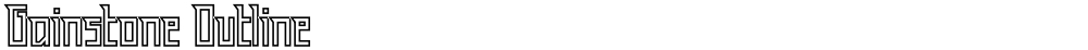 Gainstone Outline