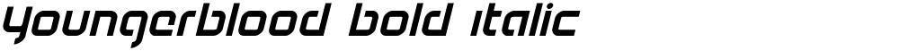 Youngerblood Bold Italic