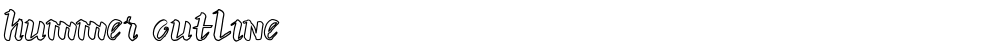 hummer outline