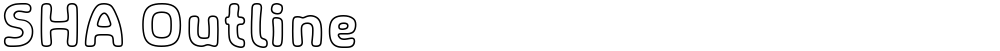 SHA Outline