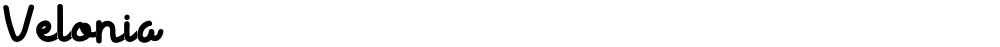 Velonia