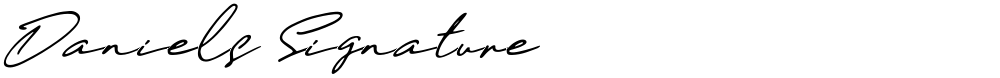 Daniels Signature