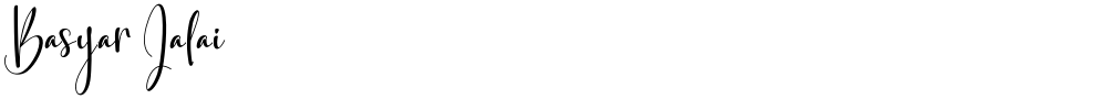 Basyar Jalai