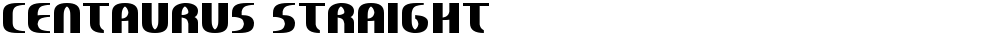 Centaurus Straight