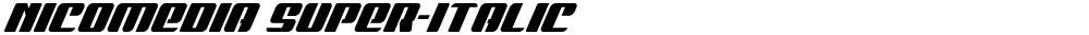 Nicomedia Super-Italic