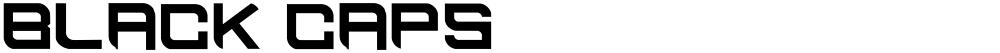 BLACK CAPS