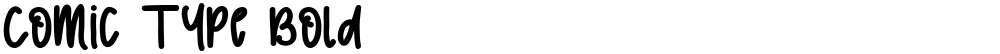 Comic Type Bold