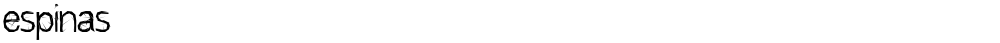 espinas