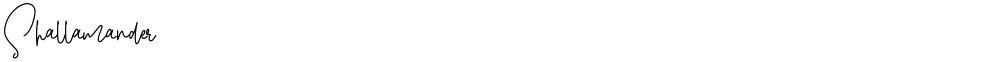 Shallamander