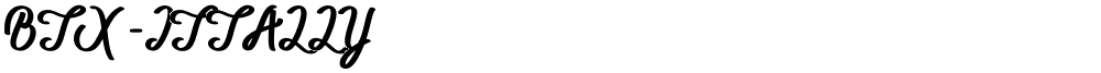 BTX-ITTALLY