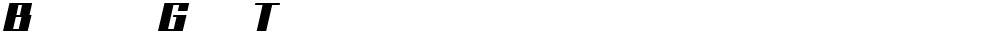 Bhejeuct Gash Typeface