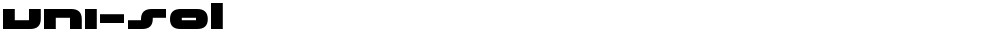 uni-sol