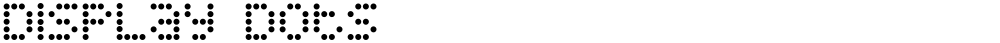Display Dots