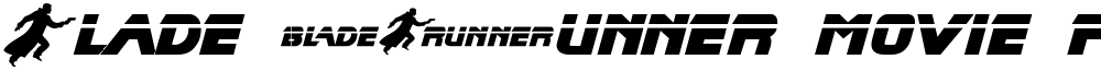 Blade Runner Movie Font