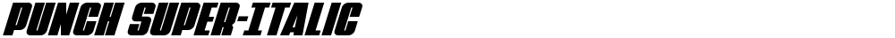 Punch Super-Italic