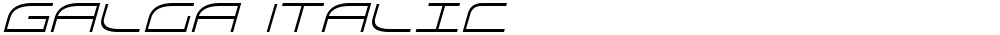 Galga Italic