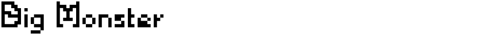 Big Monster