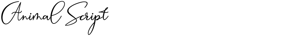 Animal Script