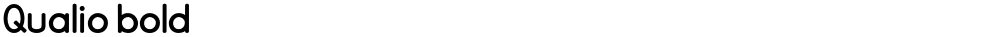 Qualio bold