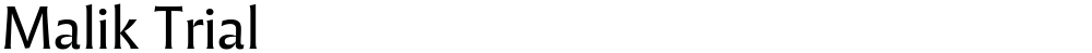 Malik Trial