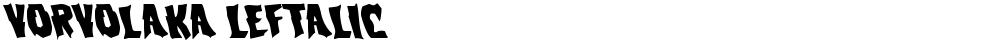 Vorvolaka Leftalic