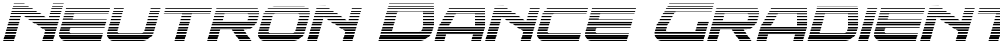 Neutron Dance Gradient Italic