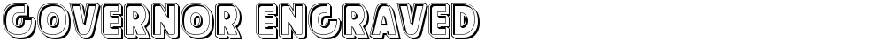Governor Engraved