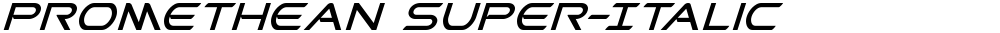 Promethean Super-Italic