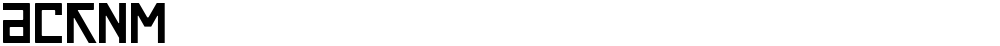 ACRNM