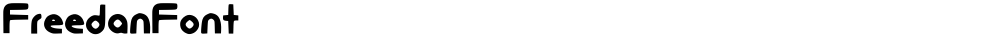 FreedanFont