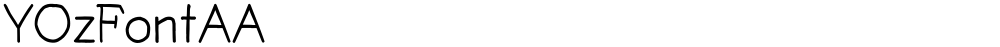 YOzFontAA