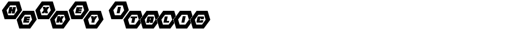 HeXkEy Italic